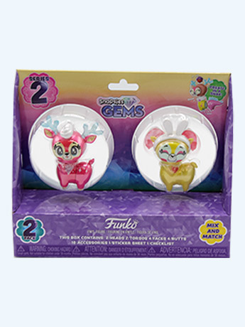 Snapsies Gems Wave 3 (Spring) Blush & Pinky Set of 2 Capsule Figures Gallery Image 2
