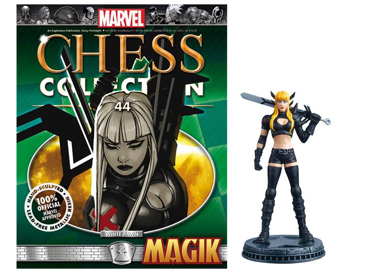 Marvel Chess Figure Collection #44 - Magik White Pawn Gallery Image 1