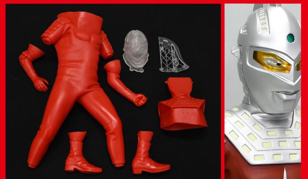Ultraman Mega Size Series Ultraseven Model Kit Gallery Image 6