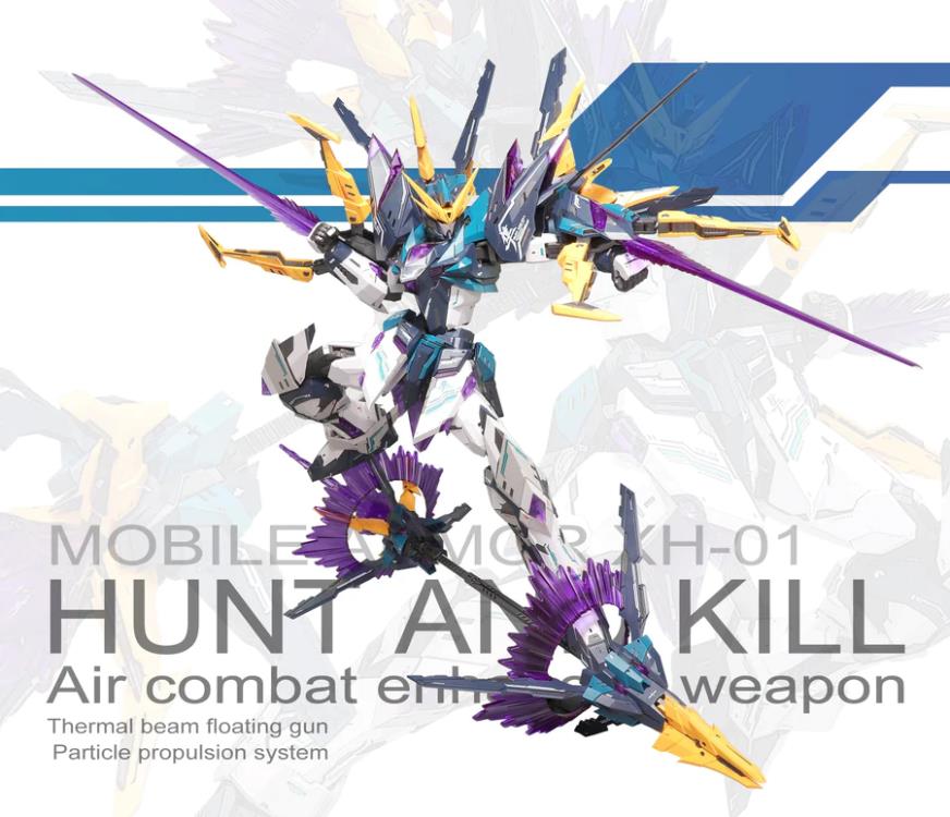 Mobile Armor XH-01 Hunt and Kill Hunting Falcon 1/100 Scale Model Kit Gallery Image 9