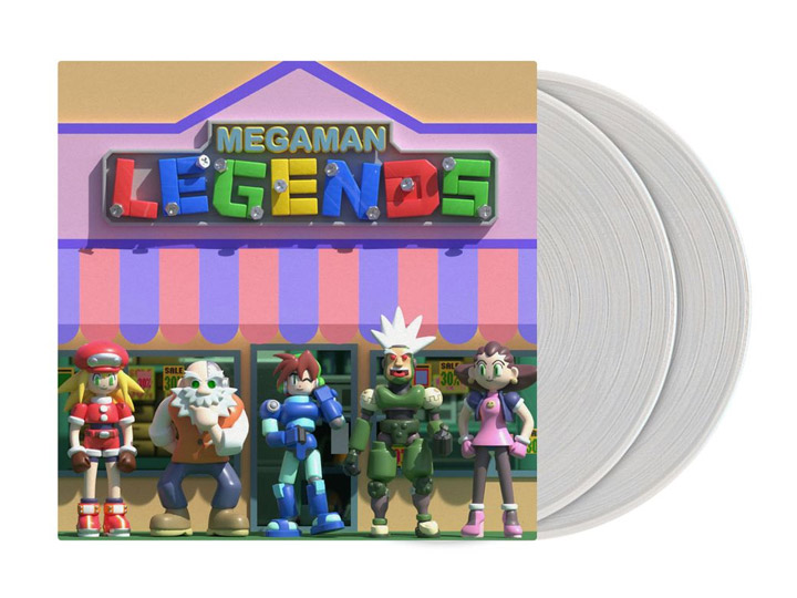 Mega Man Legends Original Video Game Soundtrack Vinyl 2XLP Gallery Image 1