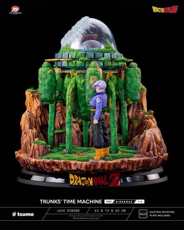 Dragon Ball Z HQS Dioramax Trunks' Time Machine 1/6 Scale Limited Edition Statue Gallery Image 3