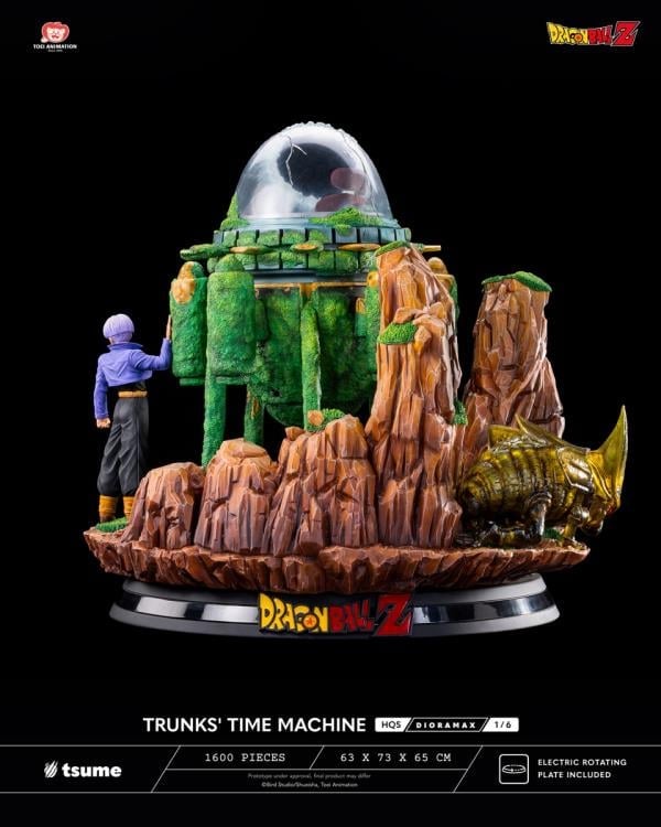 Dragon Ball Z HQS Dioramax Trunks' Time Machine 1/6 Scale Limited Edition Statue Gallery Image 9