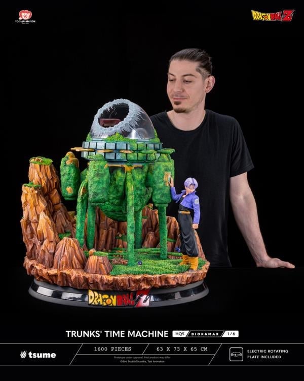 Dragon Ball Z HQS Dioramax Trunks' Time Machine 1/6 Scale Limited Edition Statue Gallery Image 22