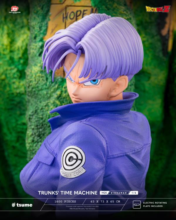 Dragon Ball Z HQS Dioramax Trunks' Time Machine 1/6 Scale Limited Edition Statue Gallery Image 13