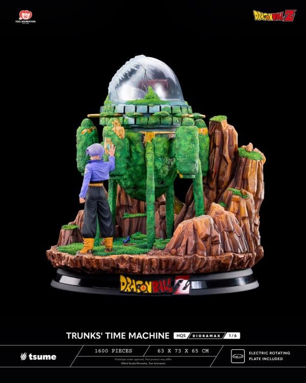 Dragon Ball Z HQS Dioramax Trunks' Time Machine 1/6 Scale Limited Edition Statue Gallery Image 10