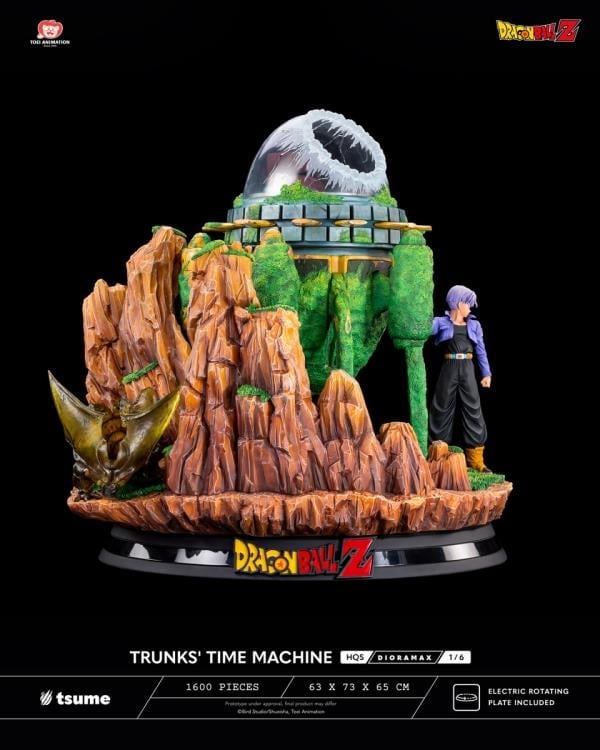 Dragon Ball Z HQS Dioramax Trunks' Time Machine 1/6 Scale Limited Edition Statue Gallery Image 6