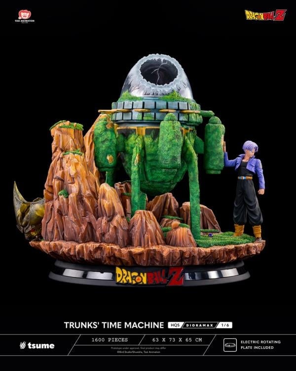 Dragon Ball Z HQS Dioramax Trunks' Time Machine 1/6 Scale Limited Edition Statue Gallery Image 5