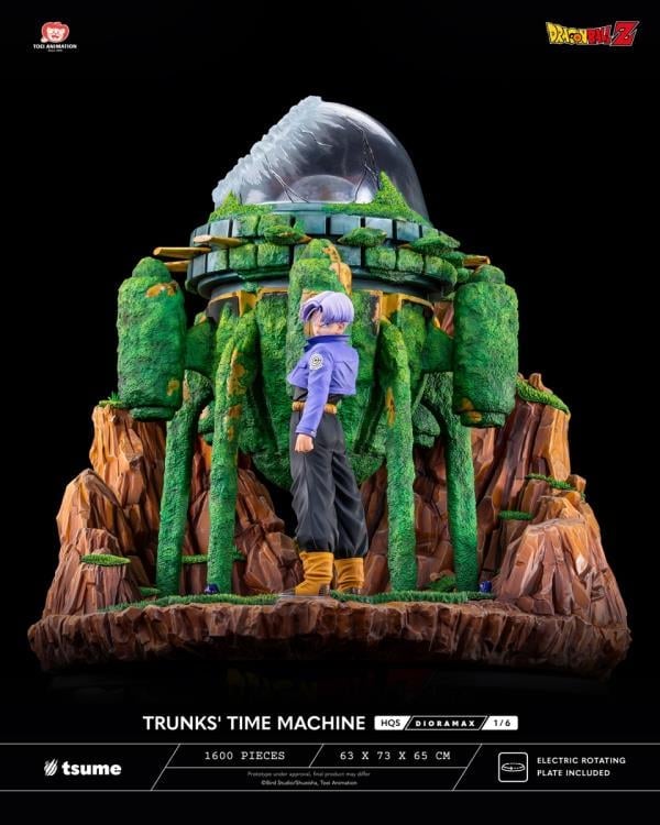 Dragon Ball Z HQS Dioramax Trunks' Time Machine 1/6 Scale Limited Edition Statue Gallery Image 20
