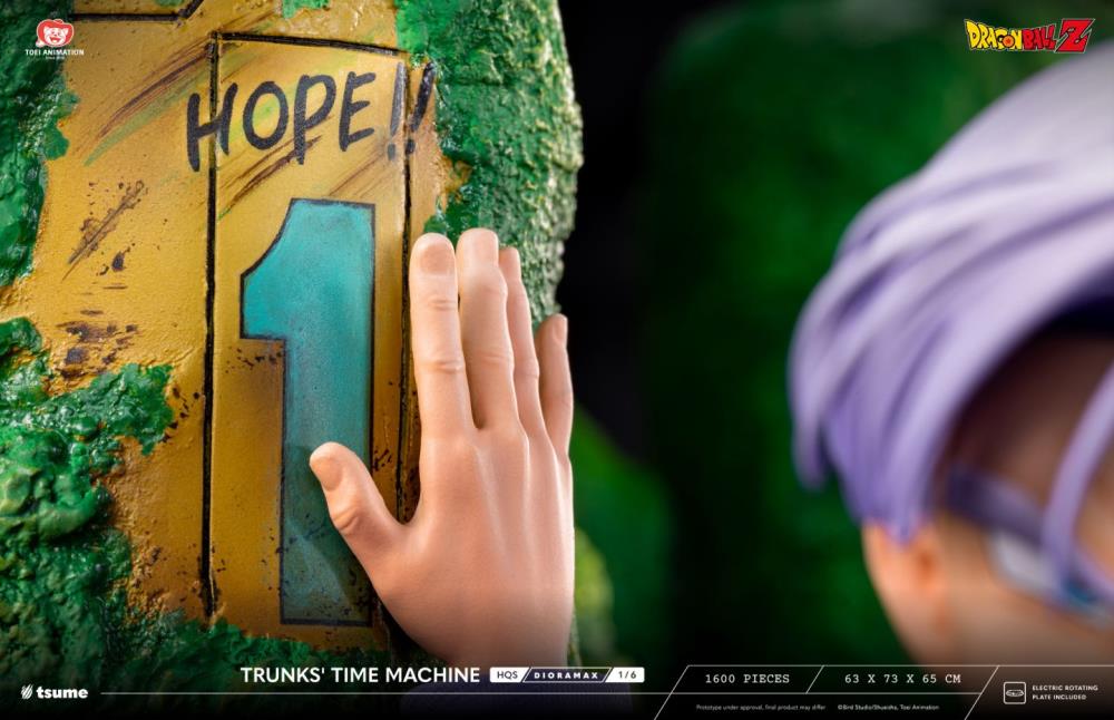Dragon Ball Z HQS Dioramax Trunks' Time Machine 1/6 Scale Limited Edition Statue Gallery Image 18