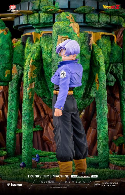 Dragon Ball Z HQS Dioramax Trunks' Time Machine 1/6 Scale Limited Edition Statue Gallery Image 14