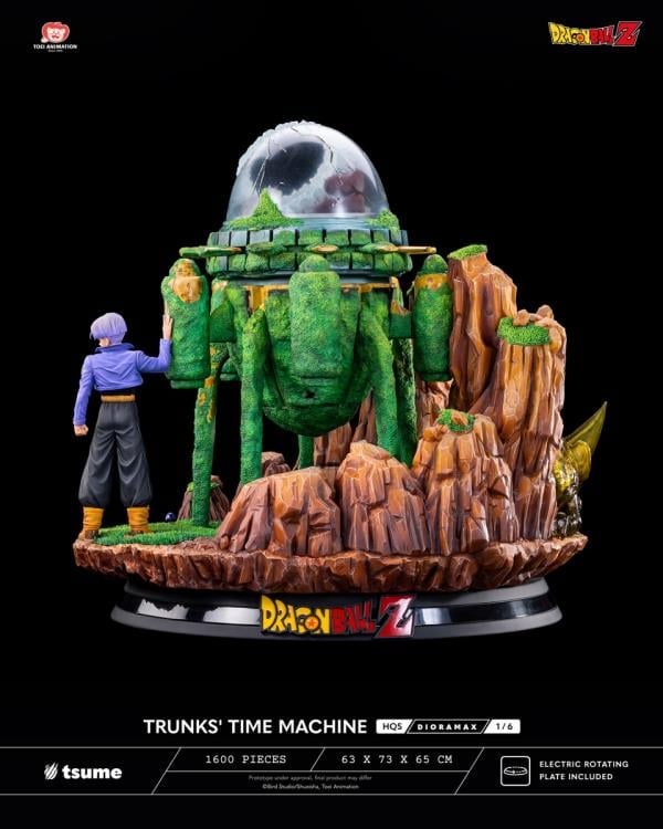 Dragon Ball Z HQS Dioramax Trunks' Time Machine 1/6 Scale Limited Edition Statue Gallery Image 11