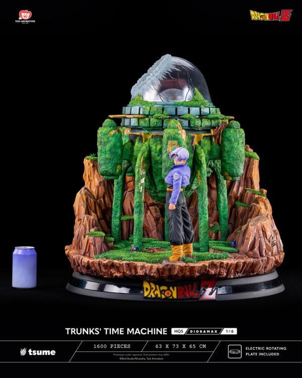 Dragon Ball Z HQS Dioramax Trunks' Time Machine 1/6 Scale Limited Edition Statue Gallery Image 12