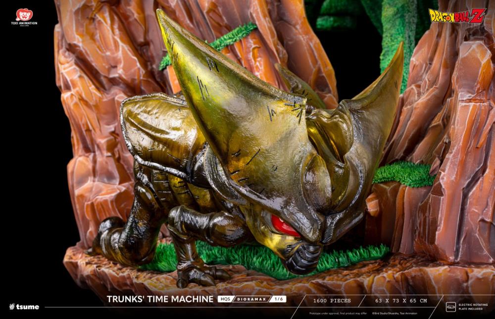 Dragon Ball Z HQS Dioramax Trunks' Time Machine 1/6 Scale Limited Edition Statue Gallery Image 16