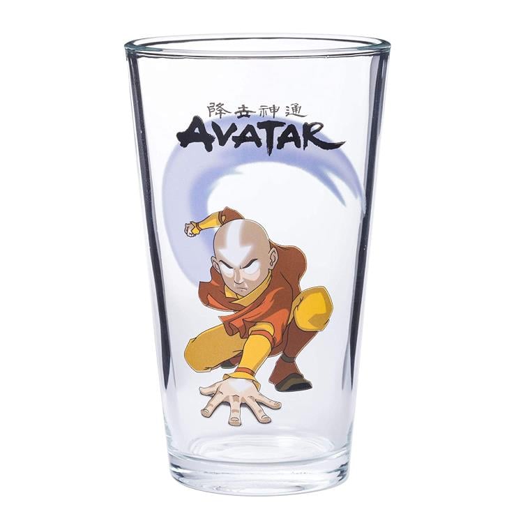 Avatar the Last Airbender Character Poses Set of 4 Pint Glasses Gallery Image 4