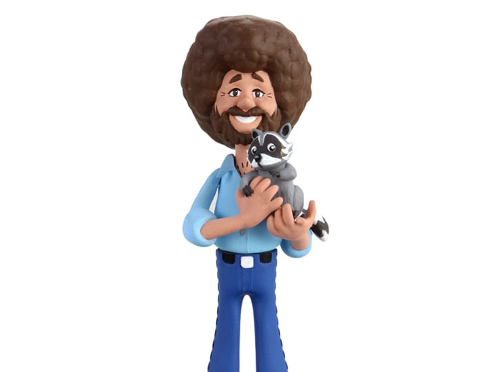 The Joy of Painting Toony Classics Bob Ross with Raccoon Gallery Image 1