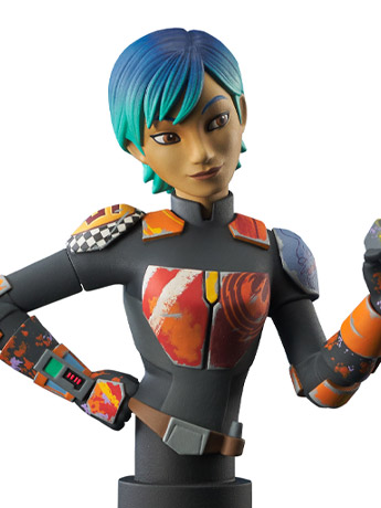 Star Wars Rebels Sabine Wren 1/7 Scale Limited Edition Bust Gallery Image 2