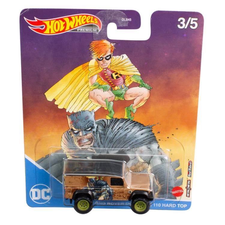 DC Comics Hot Wheels Real Riders Batman Set of 5 Cars Gallery Image 5