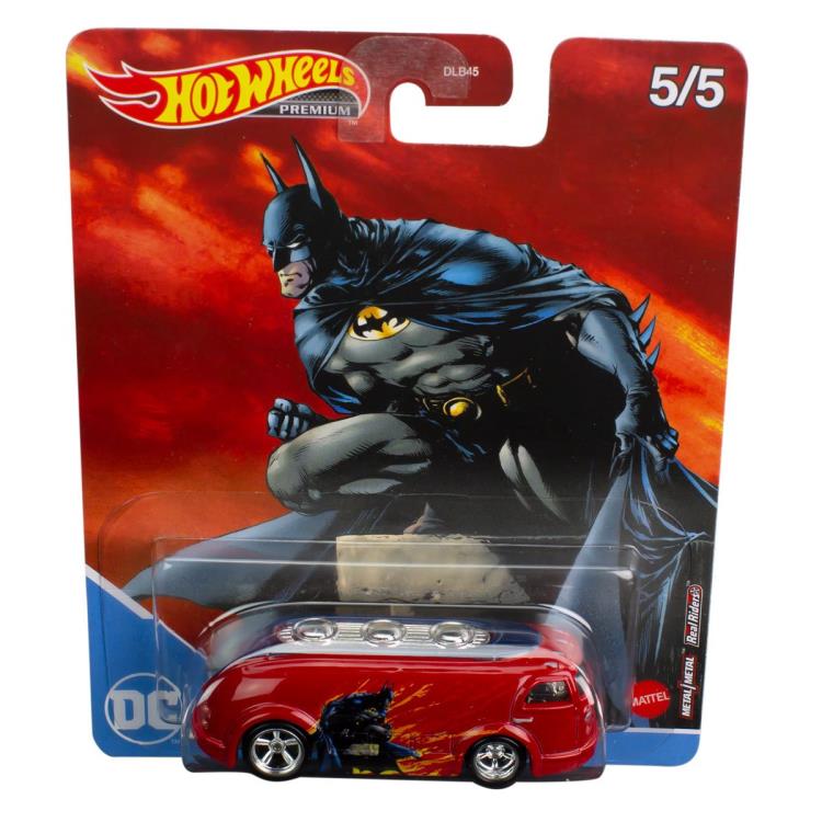 DC Comics Hot Wheels Real Riders Batman Set of 5 Cars Gallery Image 7