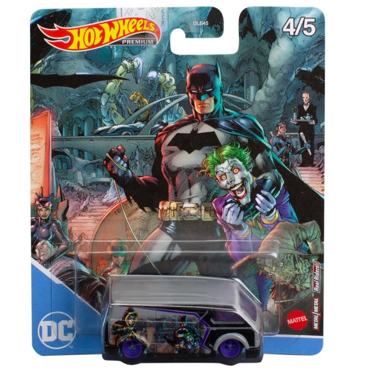 DC Comics Hot Wheels Real Riders Batman Set of 5 Cars Gallery Image 6