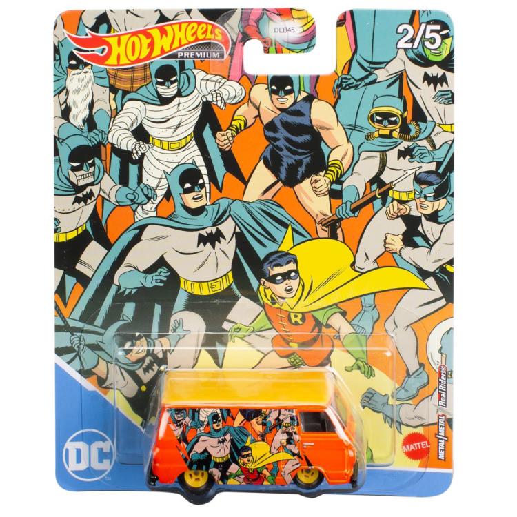DC Comics Hot Wheels Real Riders Batman Set of 5 Cars Gallery Image 3
