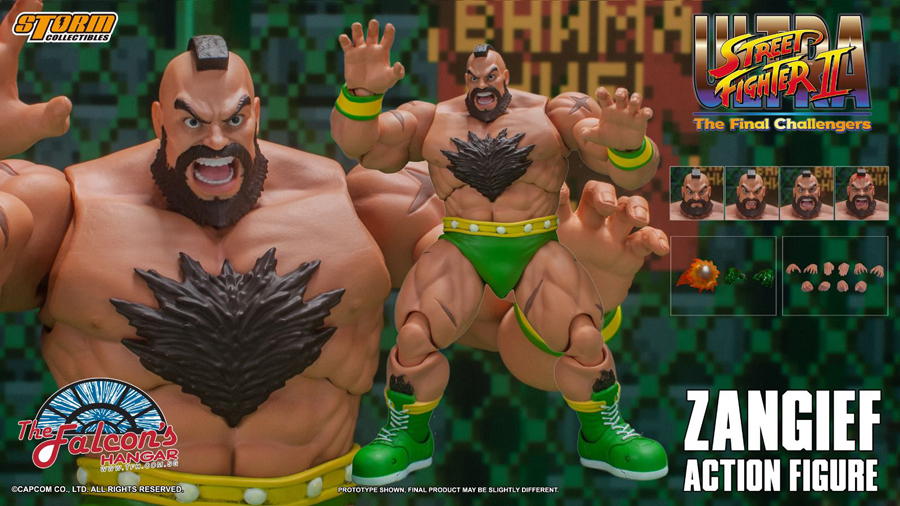 Ultra Street Fighter II: The Final Challengers Zangief (Green) 1