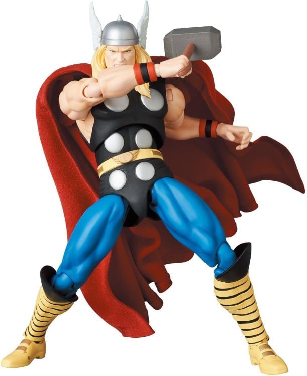 Marvel MAFEX No.182 Thor (Comic Ver.) Action Figure Gallery Image 7