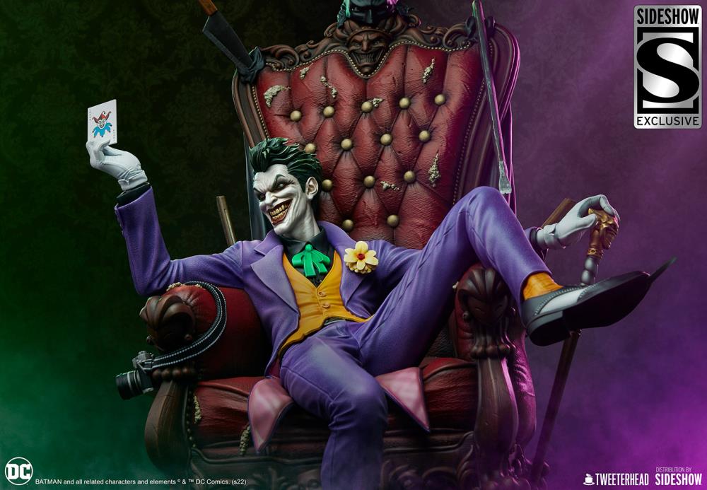 DC Comics The Joker 1/4 Scale Exclusive Maquette Gallery Image 24