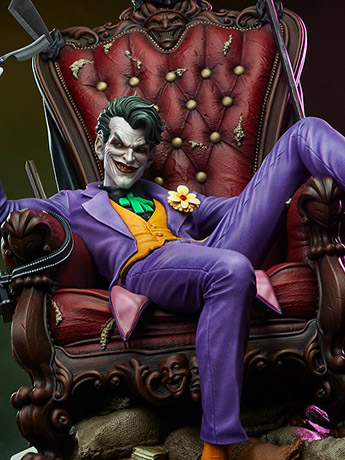 DC Comics The Joker 1/4 Scale Exclusive Maquette Gallery Image 2
