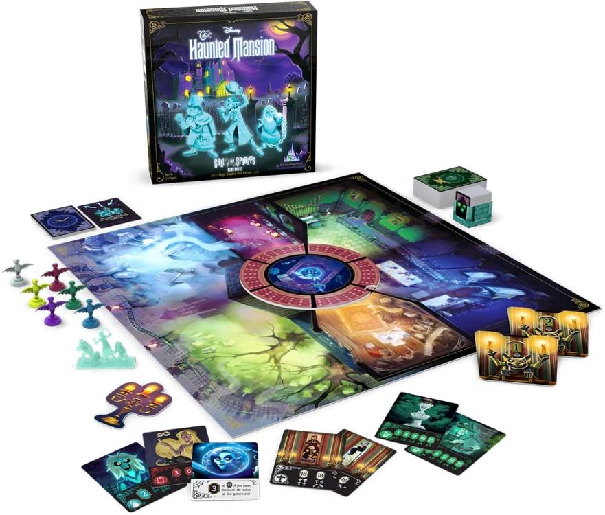 Disney The Haunted Mansion: Call of The Spirits Board Game Magic Kingdom Park Edition Gallery Image 4