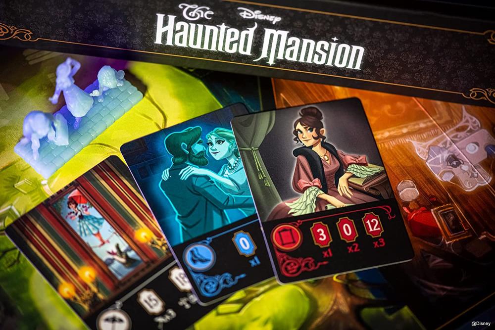 Disney The Haunted Mansion: Call of The Spirits Board Game Magic Kingdom Park Edition Gallery Image 7