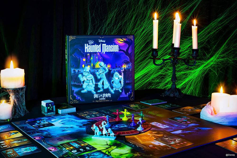 Disney The Haunted Mansion: Call of The Spirits Board Game Magic Kingdom Park Edition Gallery Image 6