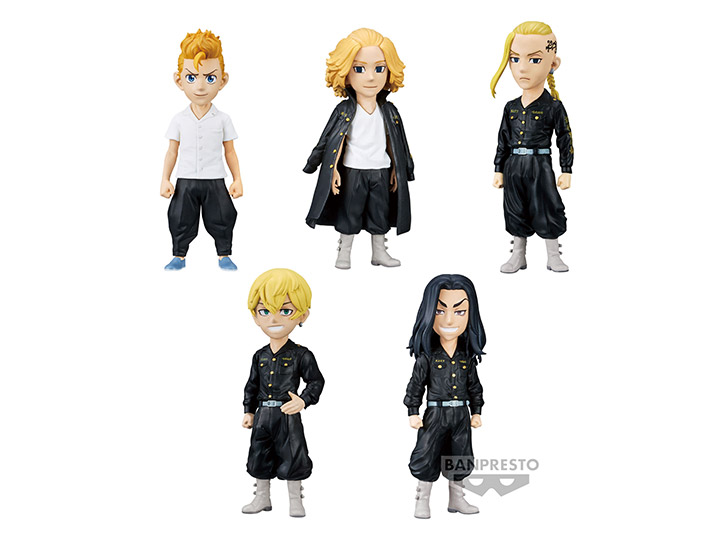 Tokyo Revengers World Collectable Figure Vol.1 Set of 5 Figures Gallery Image 1