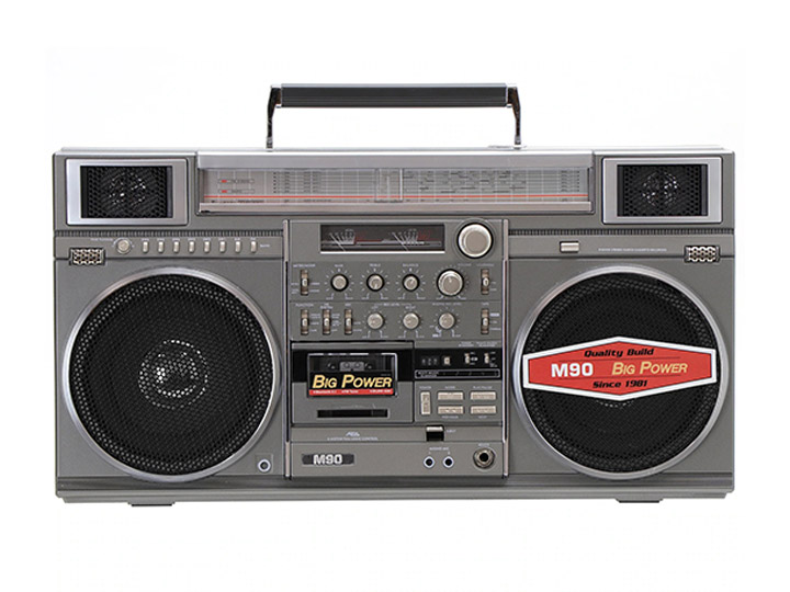 RepliTronics 1980 Big Power M90 Mini The King of Boomboxes Bluetooth Speaker Gallery Image 1