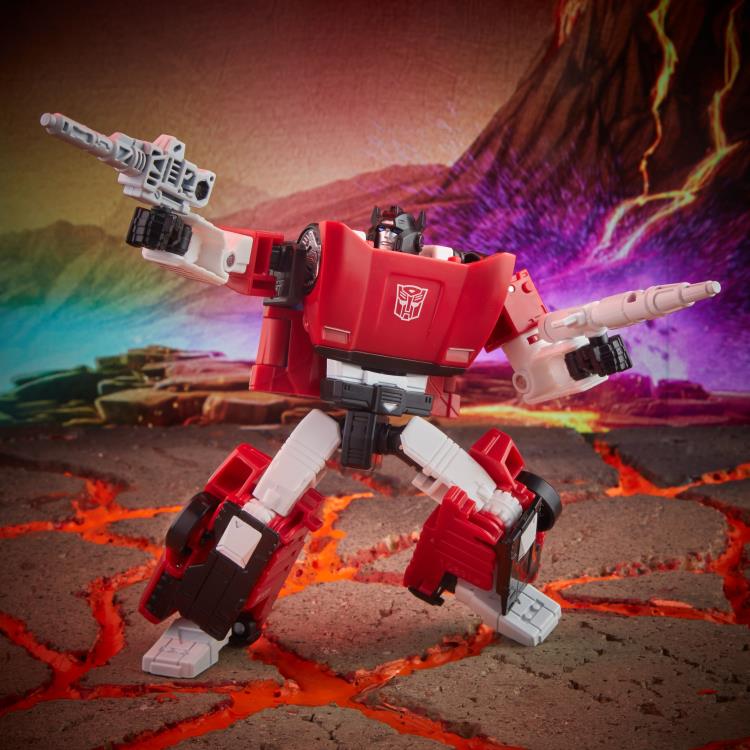 Transformers War for Cybertron: Kingdom Battle Across Time Collection Deluxe Sideswipe & Maximal Skywarp Exclusive Two-Pack Gallery Image 9