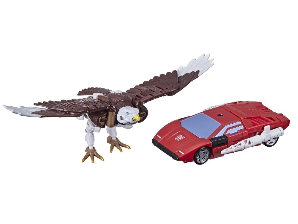 Transformers War for Cybertron: Kingdom Battle Across Time Collection Deluxe Sideswipe & Maximal Skywarp Exclusive Two-Pack Gallery Image 15