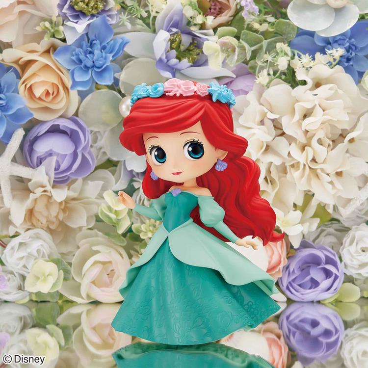 open lace back dress Disney Q Posket Sugirly Ariel (Blue Dress) main image 1