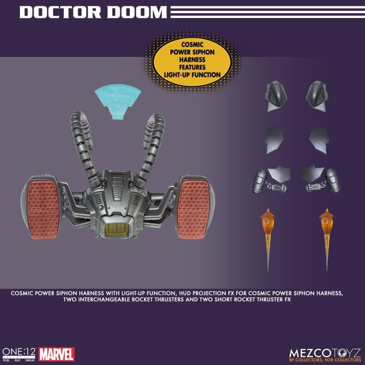 Marvel One:12 Collective Doctor Doom Action Figure Gallery Image 13