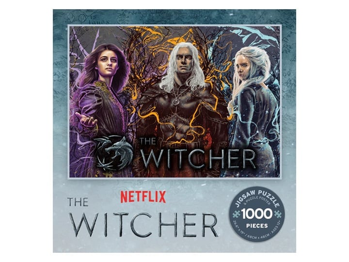 The Witcher Geralt, Ciri and Yennefer 1000-Piece Puzzle Gallery Image 1