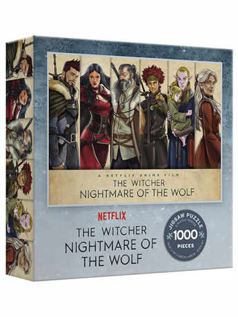 The Witcher: Nightmare of the Wolf 1000-Piece Puzzle Gallery Image 2