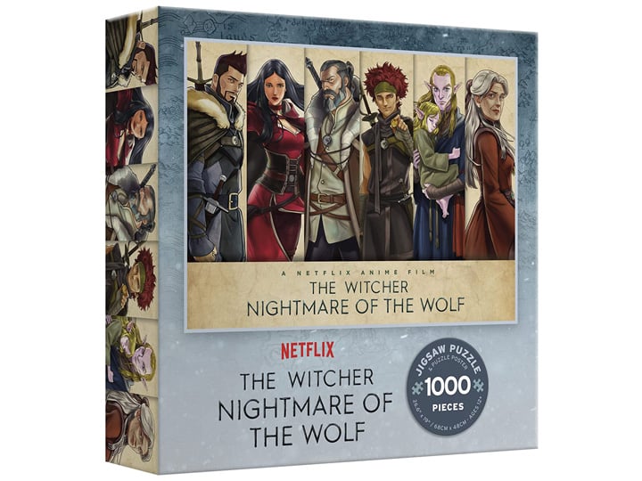 The Witcher: Nightmare of the Wolf 1000-Piece Puzzle Gallery Image 1