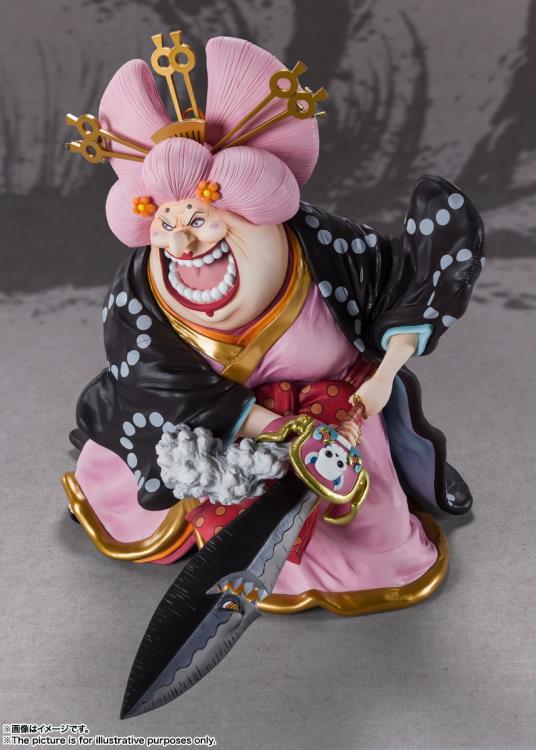 One Piece FiguartsZERO Extra Battle Charlotte Linlin -OIRAN OLIN Battle of Monsters on Onigashima- Gallery Image 4