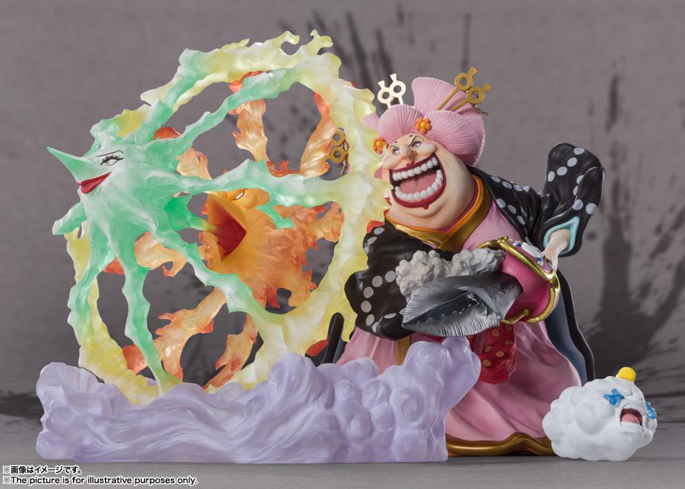One Piece FiguartsZERO Extra Battle Charlotte Linlin -OIRAN OLIN Battle of Monsters on Onigashima- Gallery Image 7