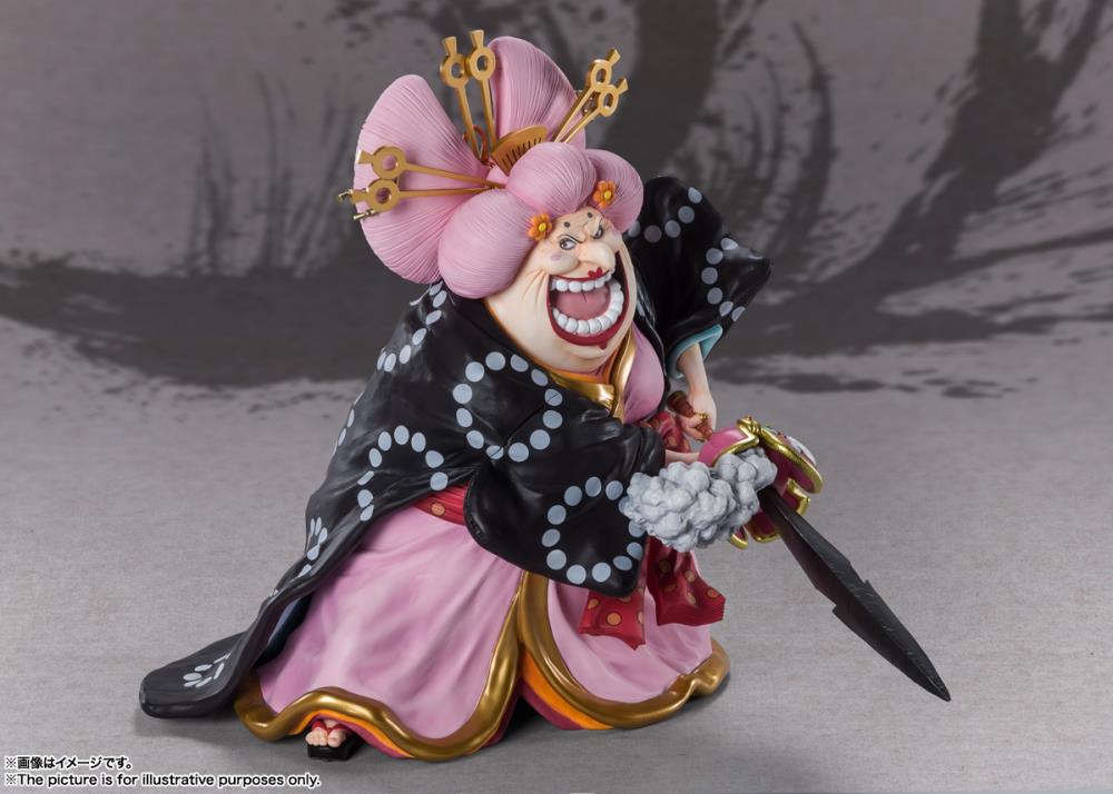 One Piece FiguartsZERO Extra Battle Charlotte Linlin -OIRAN OLIN Battle of Monsters on Onigashima- Gallery Image 3