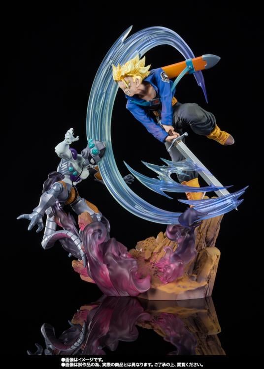 Dragon Ball Z FiguartsZERO Extra Battle Super Saiyan Trunks & Frieza Gallery Image 5