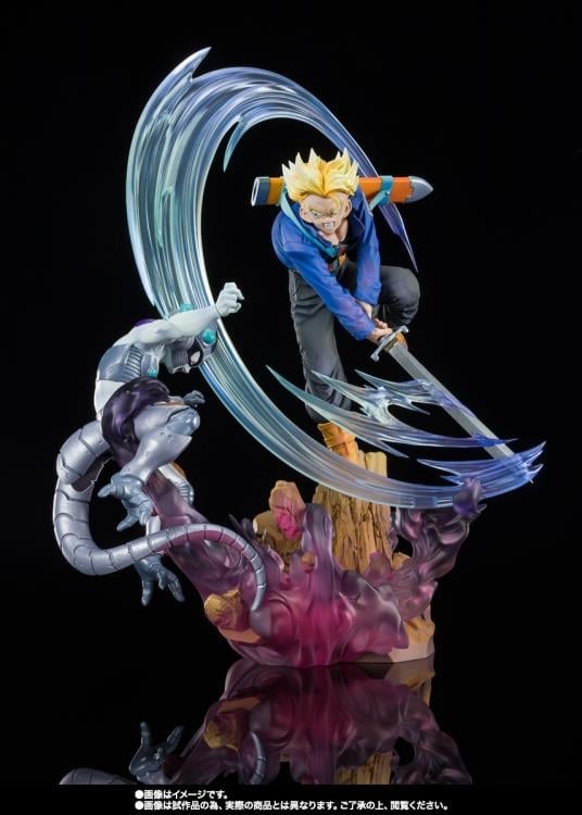 Dragon Ball Z FiguartsZERO Extra Battle Super Saiyan Trunks & Frieza Gallery Image 4