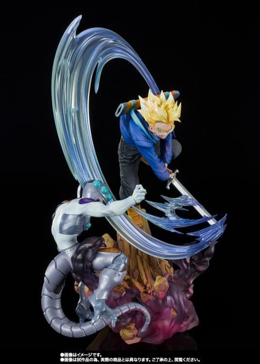 Dragon Ball Z FiguartsZERO Extra Battle Super Saiyan Trunks & Frieza Gallery Image 6