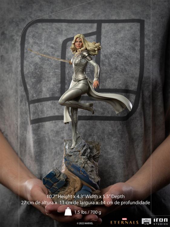 Eternals Battle Diorama Series Thena 1/10 Art Scale Limited Edition Statue Gallery Image 9