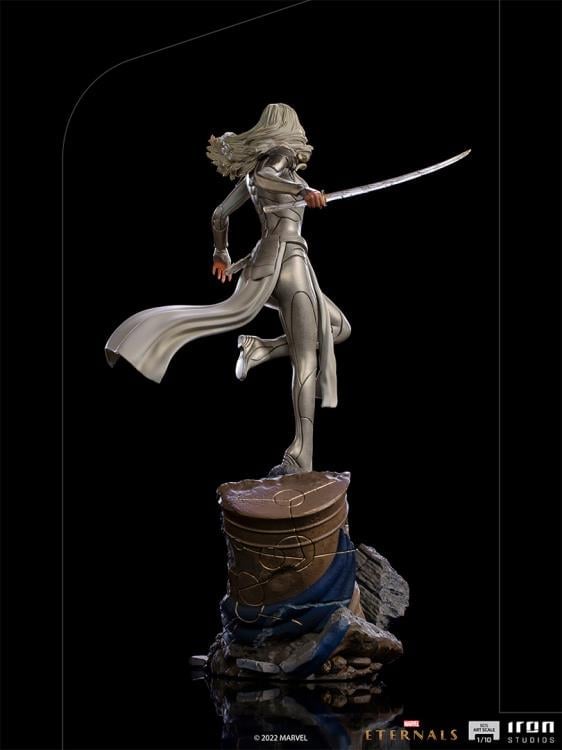 Eternals Battle Diorama Series Thena 1/10 Art Scale Limited Edition Statue Gallery Image 6