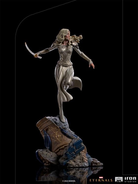 Eternals Battle Diorama Series Thena 1/10 Art Scale Limited Edition Statue Gallery Image 5